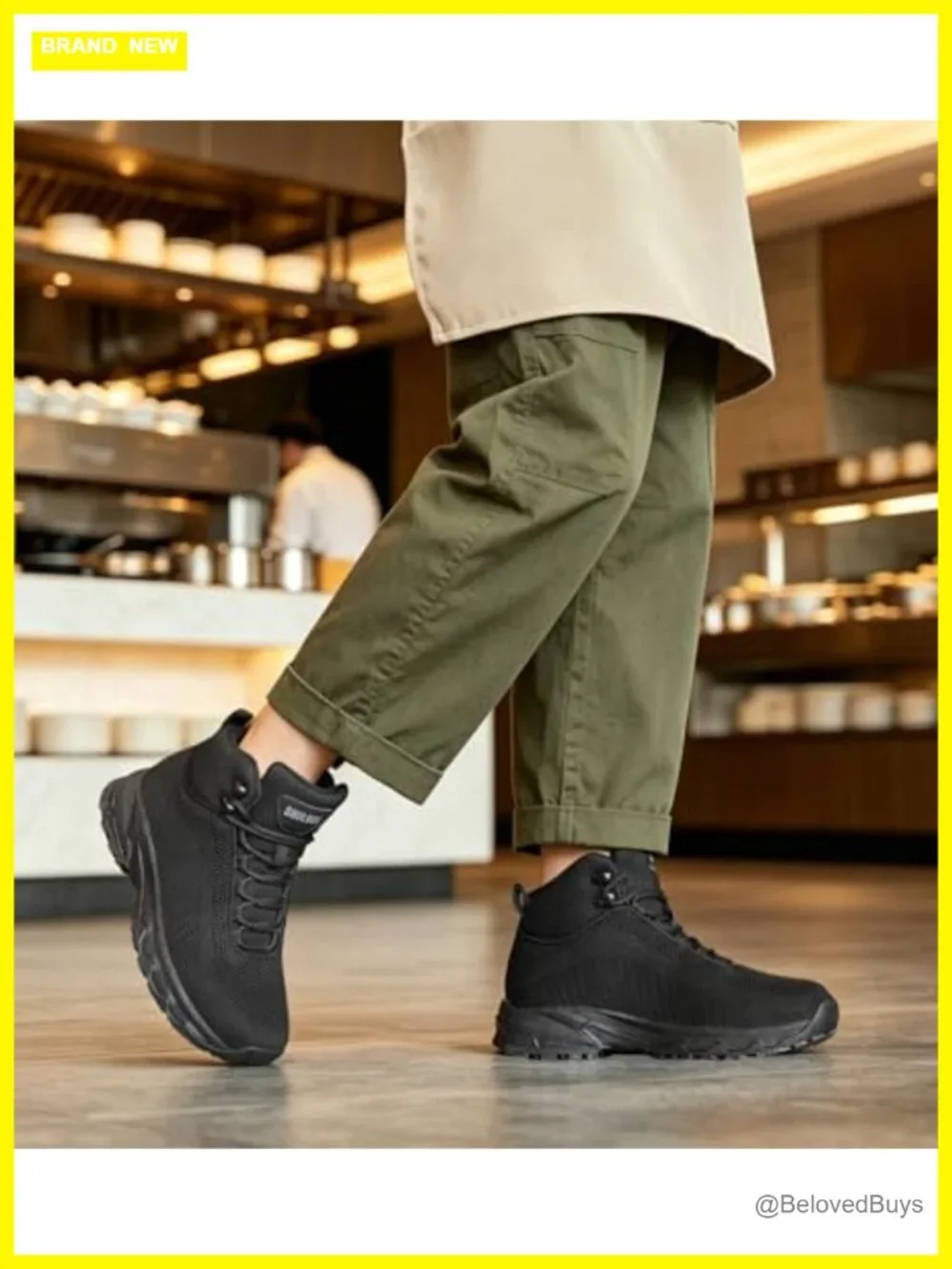 Non Slip Work Boots Women Slip Resistant Lightweight Mesh Kitchen Chef Shoes